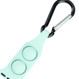 Maxbell Nurse Carabiner Silicone Band Strap Fits for iWatch Light Green 38 40mm