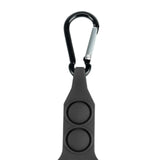 Maxbell Nurse Carabiner Silicone Band Strap Fits for iWatch Black 42 or 44mm