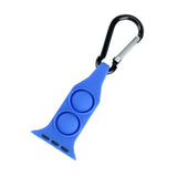 Maxbell Nurse Carabiner Silicone Band Strap Fits for iWatch Blue 38 or 40mm