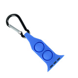 Maxbell Nurse Carabiner Silicone Band Strap Fits for iWatch Blue 42 or 44mm