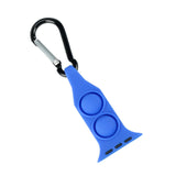 Maxbell Nurse Carabiner Silicone Band Strap Fits for iWatch Blue 42 or 44mm