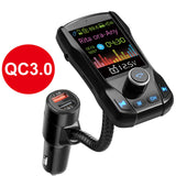 Maxbell Car FM Transmitter Radio 5V Car MP3 Player 2 Port USB Charge for Phone