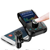 Maxbell Car FM Transmitter Radio 5V Car MP3 Player 2 Port USB Charge for Phone