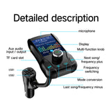 Maxbell Car FM Transmitter Radio 5V Car MP3 Player 2 Port USB Charge for Phone