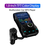 Maxbell Car FM Transmitter Radio 5V Car MP3 Player 2 Port USB Charge for Phone