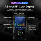 Maxbell Car FM Transmitter Radio 5V Car MP3 Player 2 Port USB Charge for Phone
