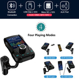 Maxbell Car FM Transmitter Radio 5V Car MP3 Player 2 Port USB Charge for Phone