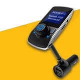 Maxbell LCD FM Transmitter Car MP3 Player Support TF Card for Phone w/Mic AUX Port