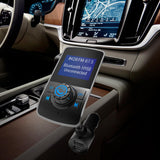 Maxbell LCD FM Transmitter Car MP3 Player Support TF Card for Phone w/Mic AUX Port