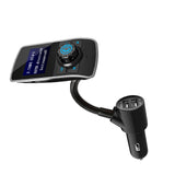 Maxbell LCD FM Transmitter Car MP3 Player Support TF Card for Phone w/Mic AUX Port