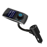 Maxbell LCD FM Transmitter Car MP3 Player Support TF Card for Phone w/Mic AUX Port