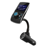 Maxbell LCD FM Transmitter Car MP3 Player Support TF Card for Phone w/Mic AUX Port