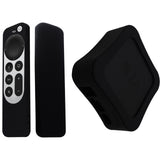 Maxbell Silicone Case Compatible for Apple Controller Skin-Friendly Shock  Black