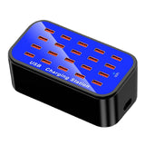 Maxbell Multiple USB Fast Charging Station Organizer 20-Port for Smartphones UK
