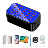 Maxbell Multiple USB Fast Charging Station Organizer 20-Port for Smartphones UK