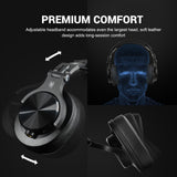 Maxbell A70 DJ Bluetooth Headphone Wireless Headsets for Studio Monitor Black