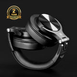 Maxbell A70 DJ Bluetooth Headphone Wireless Headsets for Studio Monitor Black