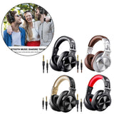 Maxbell A70 DJ Bluetooth Headphone Wireless Headsets for Studio Monitor Black