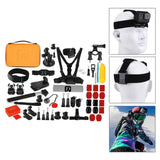 Maxbell 53-in-1 Accessories Kit for GoPro Hero 7 6 5 4 3 2 for NEW HERO Pro Camera