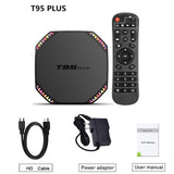 Maxbell Android 11 TVbox 2021 T95 Plus RockChip RK3566 Media Player 8G 64G EU Plug
