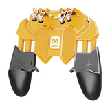 Maxbell Six Finger Mobile Phone Game Controller Gamepad Joystick  Yellow Black B