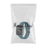 Maxbell Touch Smart Watch Bluetooth Sleep Tracking Digital Smartwatch for Men Women Blue