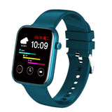Maxbell Touch Smart Watch Bluetooth Sleep Tracking Digital Smartwatch for Men Women Blue