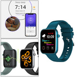 Maxbell Touch Smart Watch Bluetooth Sleep Tracking Digital Smartwatch for Men Women Blue