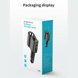 Maxbell Car Charger Adapter FM Transmitter Cigarette Lighter with Digital Display