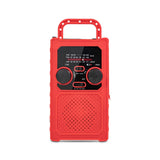 Maxbell Emergency Solar Hand Crank Radio Portable Power Bank USB Charger SOS Alarm