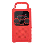 Maxbell Emergency Solar Hand Crank Radio Portable Power Bank USB Charger SOS Alarm