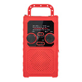Maxbell Emergency Solar Hand Crank Radio Portable Power Bank USB Charger SOS Alarm