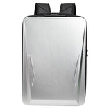 17.3-Inch Hard Shell Laptop Backpack Waterproof Gaming Laptop Bag Men Silver