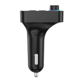 Maxbell Quick 3.1 Car Charger Adapter FM Transmitter Dual USB Port Digital Display