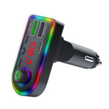 Maxbell Car Charger Bluetooth 5.0 FM Transmitter Fast Charge Receiver Music Player