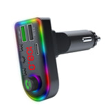 Maxbell Car Charger Bluetooth 5.0 FM Transmitter Fast Charge Receiver Music Player