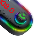 Maxbell Car Charger Bluetooth 5.0 FM Transmitter Fast Charge Receiver Music Player