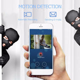 Maxbell Panoramic Wireless IP Camera Support SD Card 1080P HD for Elder Baby US Plug