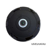 Maxbell Panoramic Wireless IP Camera Support SD Card 1080P HD for Elder Baby US Plug