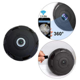 Maxbell Panoramic Wireless IP Camera Support SD Card 1080P HD for Elder Baby US Plug