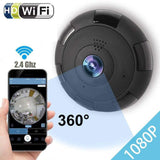 Maxbell Panoramic Wireless IP Camera Support SD Card 1080P HD for Elder Baby