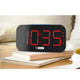 Maxbell Digital Alarm Clock Wake up Easy Night Light Large Digital LED Display