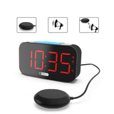 Maxbell Digital Alarm Clock Wake up Easy Night Light Large Digital LED Display