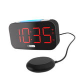 Maxbell Digital Alarm Clock Wake up Easy Night Light Large Digital LED Display