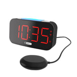 Maxbell Digital Alarm Clock Wake up Easy Night Light Large Digital LED Display