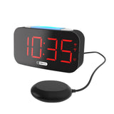 Maxbell Digital Alarm Clock Wake up Easy Night Light Large Digital LED Display
