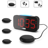 Maxbell Digital Alarm Clock Wake up Easy Night Light Large Digital LED Display