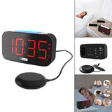 Maxbell Digital Alarm Clock Wake up Easy Night Light Large Digital LED Display