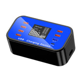 Maxbell Multi Smart Fast USB Charger 8-Port Hub Charging Station Travel