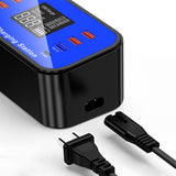 Maxbell Multi Smart Fast USB Charger 8-Port Hub Charging Station Travel